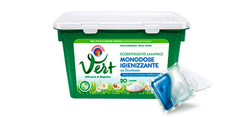 CHANTECLAIR VERT AMMORBIDENTE CONCENTRATO 45 LAVAGGI 900ML.FIORI DI  MANDORLO E ALOE